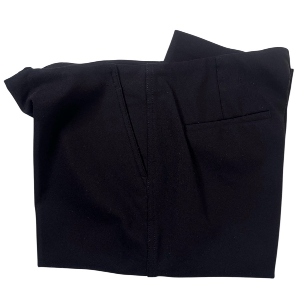 Rachel Zoe Women's Black Flat Front Pants